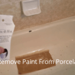 How to Remove Paint From Porcelain Tub
